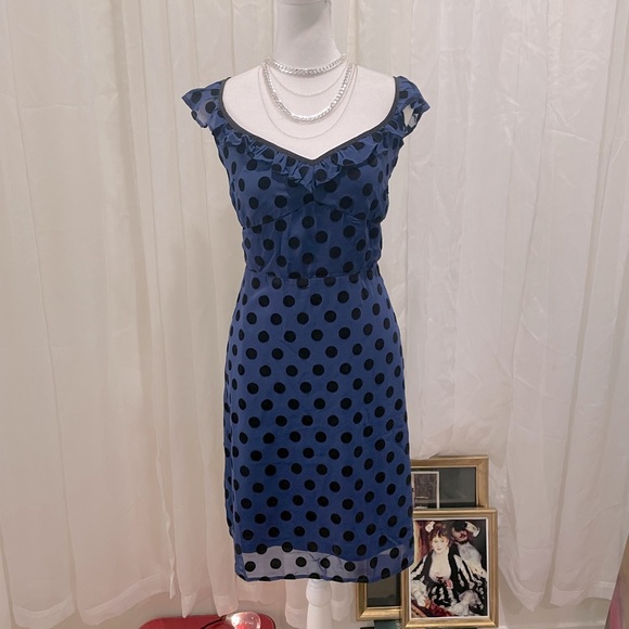 ASOS Dresses & Skirts - ASOS Fashion Union backless polka dot dress 12